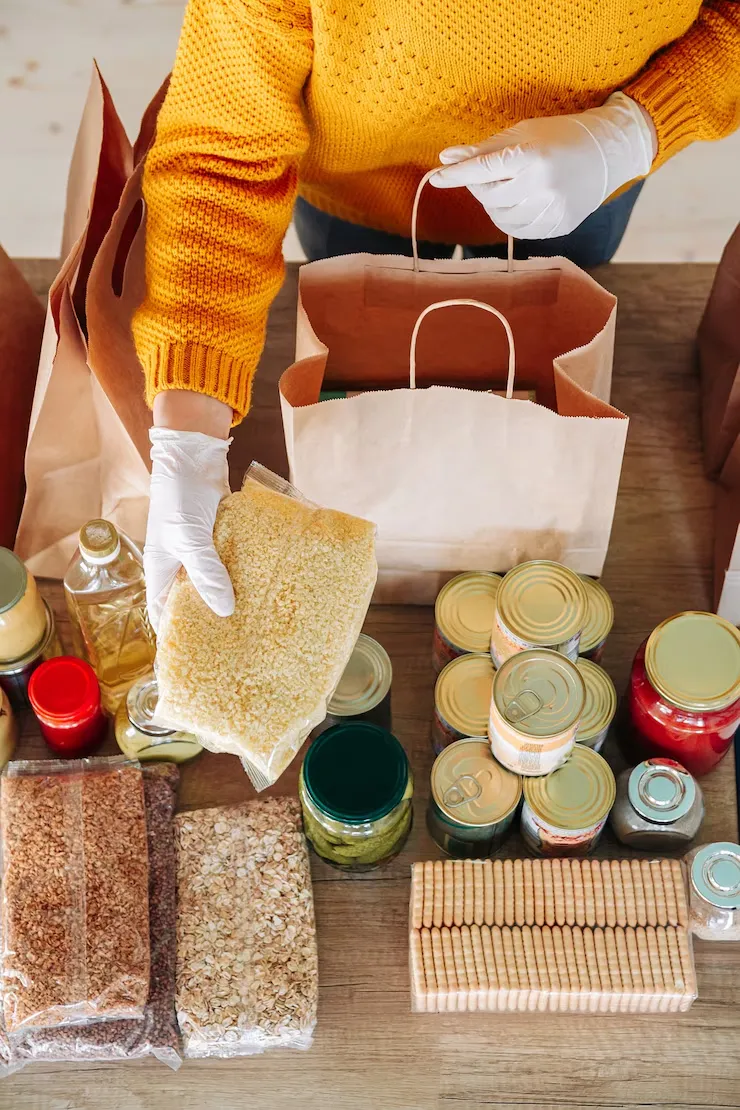 “Caja de productos agrícolas personalizada”